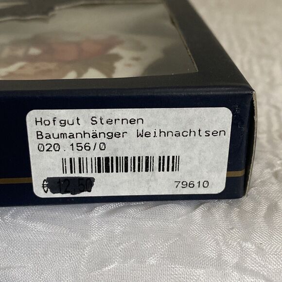 Reutter Christmas Ornament NIB Hummel Angel With Candle Lantern Porcelain Tree - Picture 3 of 6